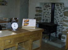 Paimpol, Brhat, cuisine dans une longre bretonne  Paimpol, dans les Ctes d'Armor en Bretagne
